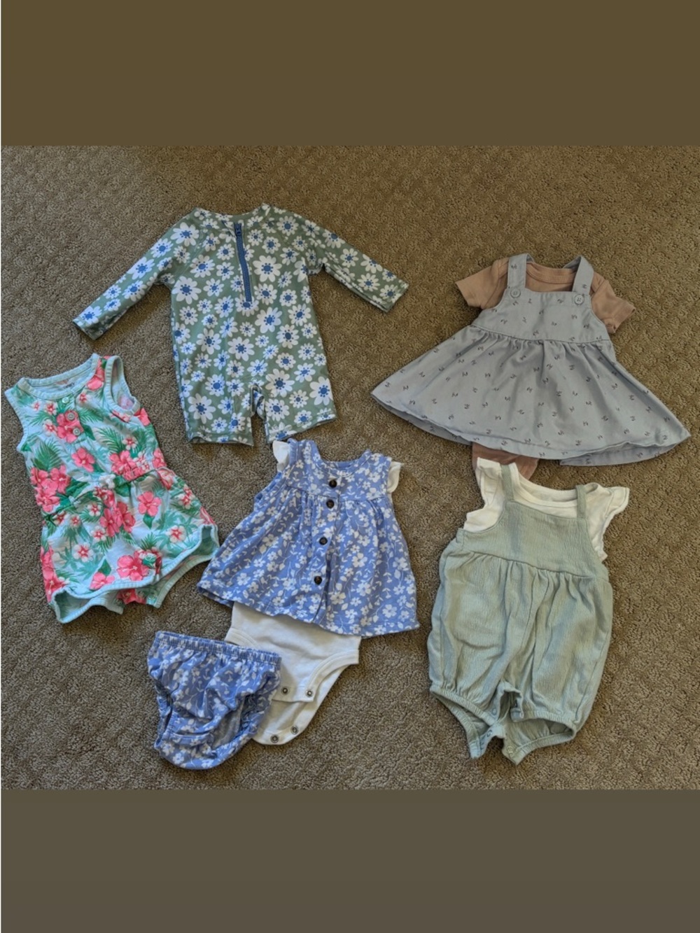 0-3mo Girls Summer Bundle